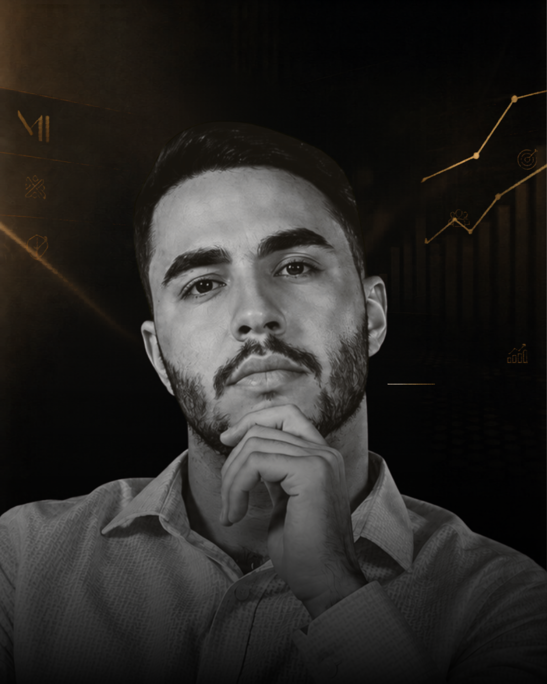 Dr. Reigson, neurologista · retrato editorial